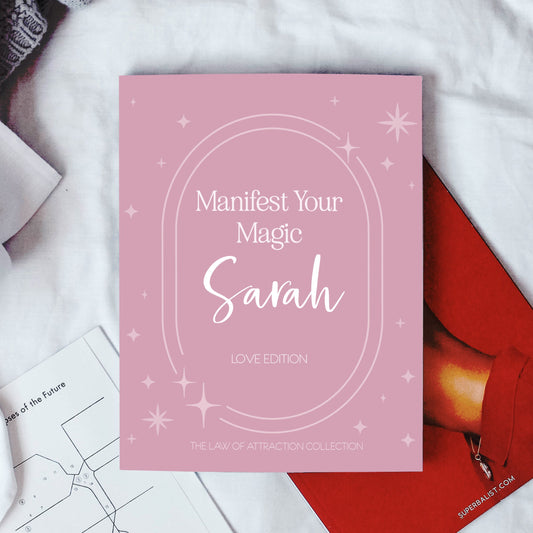 Personalised Manifestation Book And Journal The Love Edition
