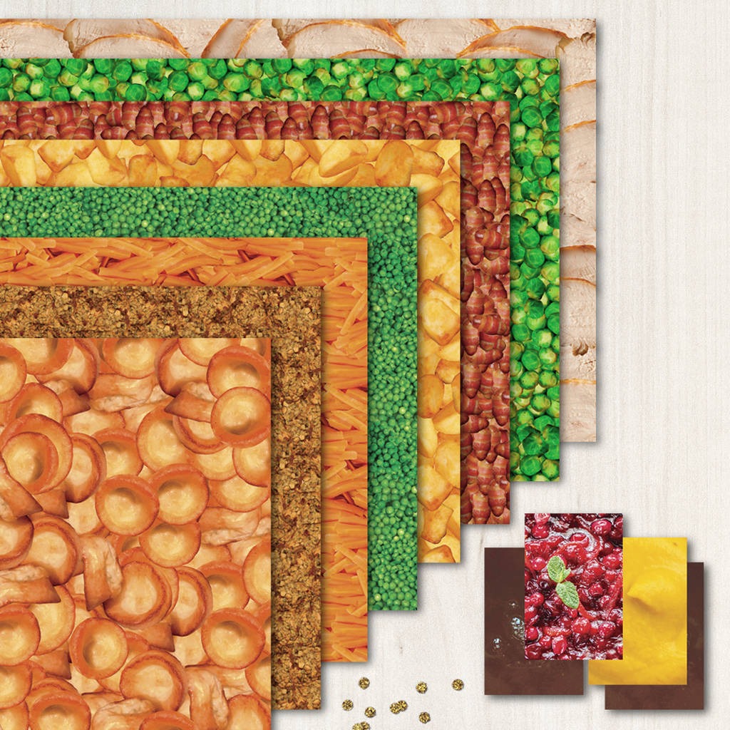 Christmas Dinner Gift Wrap Set