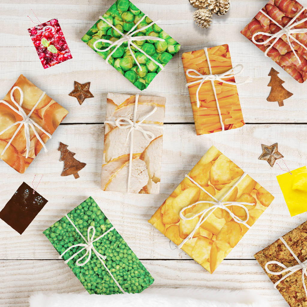 Christmas Dinner Gift Wrap Set