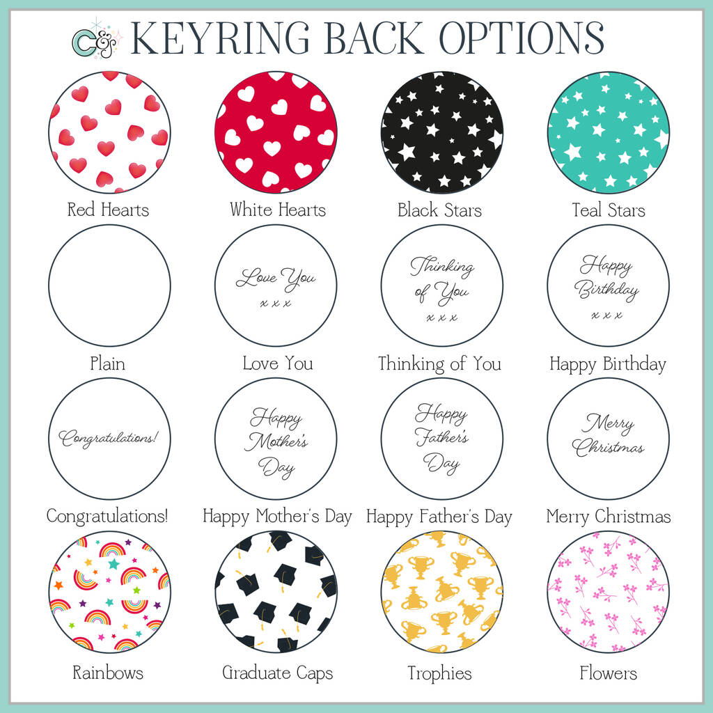 Father's Day Photo Keyring