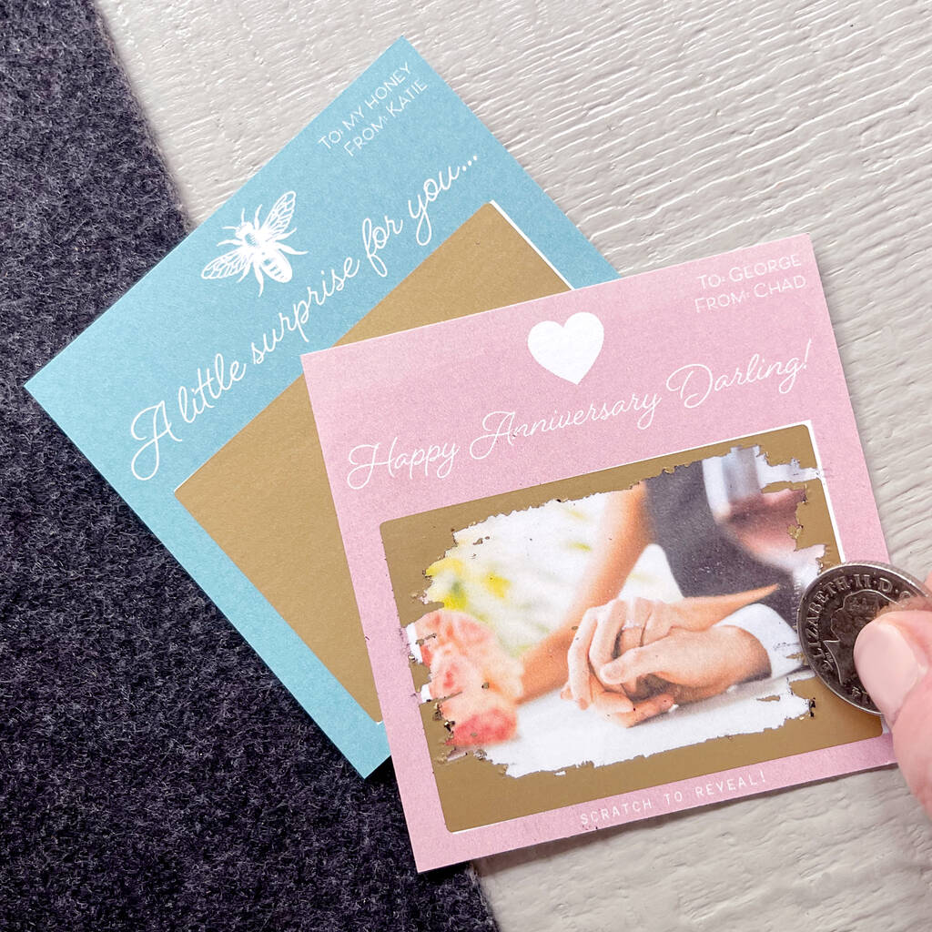 Design Your Own Photo Picture Scratchcard