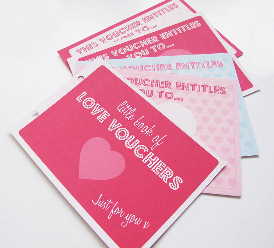 Love Voucher Book
