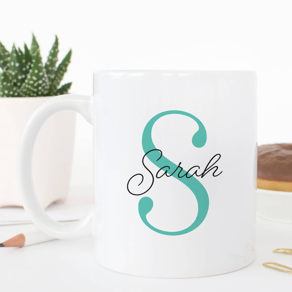 Initial Name Personalised Mug