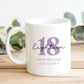Birthday Milestone Message Mug
