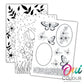 Oui Colour Floral Inspiration Colour and Create Colouring Book for Crafters and Colourists