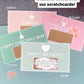Design Your Own Personalised Message Scratchcard
