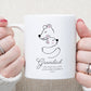 Personalised Bear Hug Message Mug