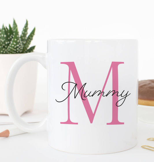 Initial Names Mummy Personalised Mug